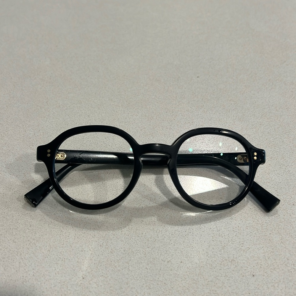 Glass frame Dolce Gabbana black for small frame